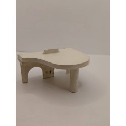 Flygel i tr� (vintage) 1:16