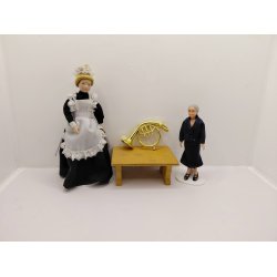 Kontrabas inkl bue (brugt/som ny) 1:12