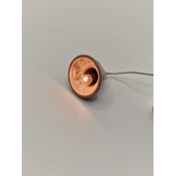 Keramik Loftlampe til dukkehus scala 1:12 (hndlavet)