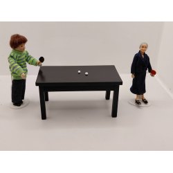 2 bordtennisbat og 2 bolde (nyt)