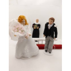 Buket med lyser�de blomster (ny) 1:12