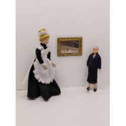 Spejl i metal fra 1920'erne med patina (antik) 