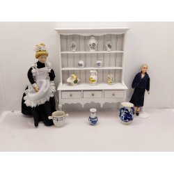 Vase i keramik (brugt/lidt defekt)