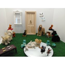 Mynde, hund i h�rd plast (brugt)