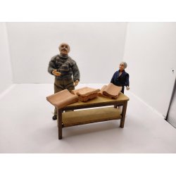 1 stk Terrakotta sten (nye)