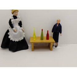 3 flasker i plastik (vintage)