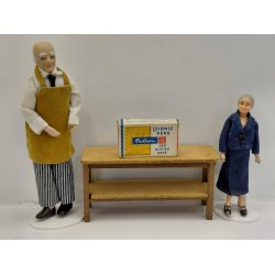 Kikse (stor) �ske i kraftig karton. Tysk (vintage)