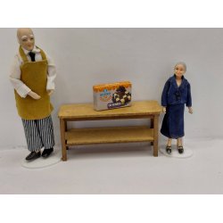 Dr. Oetker Dessert stor �ske i kraftig karton. Tysk (vintage)