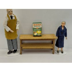 Dr. Oetker ananas dessert stor �ske i kraftig karton. Tysk (vintage)