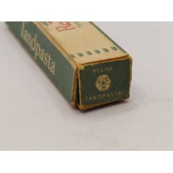 FDB Regina tandpasta �ske i kraftig karton. DANSK (vintage)