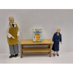 Knor havregryn. Stor �ske i kraftig karton. Tysk (vintage)