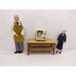  Ble �ske (stor) i kraftig karton. Tysk (vintage)