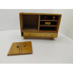 Crailsheimer kommode fra 1950'erne (vintage/lidt defekt)