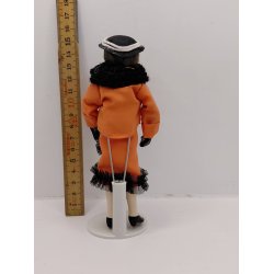 Dukke inkl stativ (ny) 1:12