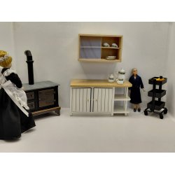 Rulle vogn i plastik ( a la IKEA) (brugt)