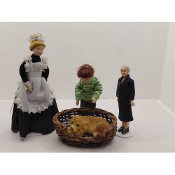 Flettet hundekurv (vintage)