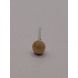 2 x perle i tr� (ny) � 1 cm