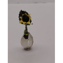 Perle/lille vase i plastik (ny)