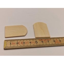 10 stk Shingles / tagsten i tr (nye)