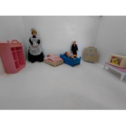 Fjernsyn i plastik (brugt)