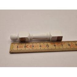 Stolpe hvid malet (brugt)