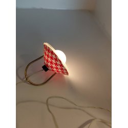 Loftlampe med lundby stik 5 v (antik)