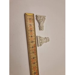 Stuk i gips umalet (hndlavet)