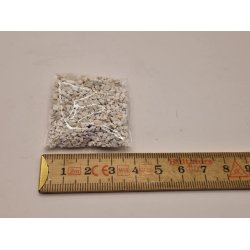 Pose med sm hvide sten (nye)