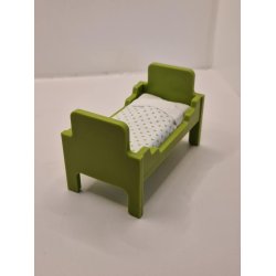 Lundby barneseng inkl sengetj (brugt)