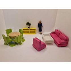 Lundby spisebordsstol (brugt)