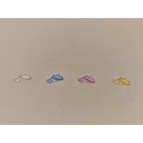 Meget lille fisk i plastik (ny)