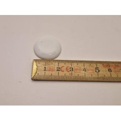 Tallerken med svagt mnster og guldkant (brugt)  2,3 cm