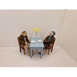 Vase / krukke i glas med korkprop (ny)