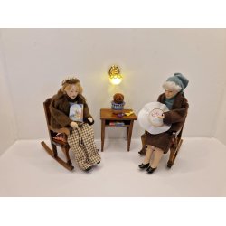 Gyngestol i tr (brugt)