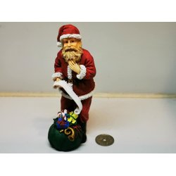 Julemand i Resin (ny) til dukkehus eller nissehus