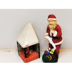 Julemand i Resin (ny) til dukkehus eller nissehus