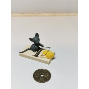 Museflde med ost og mus