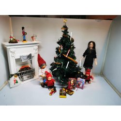 Lyseholder til juletr (hndlavet)