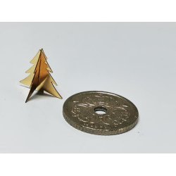 guld juletr (hndlavet(