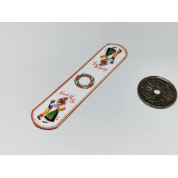 Julelber af papir (hndlavet)