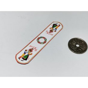 Julelber af papir (hndlavet)