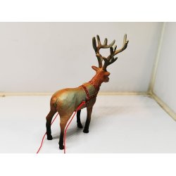 Rensdyr i resin til dukkehus scala 1:12 SENDES IKKE