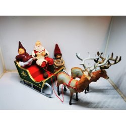 Rensdyr i resin til dukkehus scala 1:12 SENDES IKKE