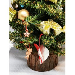 Juletrs pynt engel (ny)