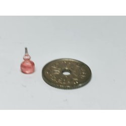 Parfumeflaske lyserd (ny)