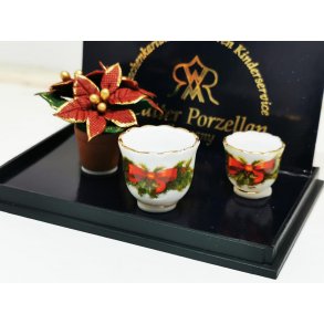 Reutter jule urtepotter og julestjerne (ny)