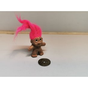 Trold med pink hr (brugt)