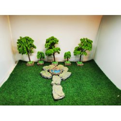 Lille tr med fod (nyt)