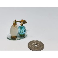 Parfume flasker p glas plade (ny)