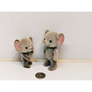 Sylvanian elefanter 2 stk (brugtet)